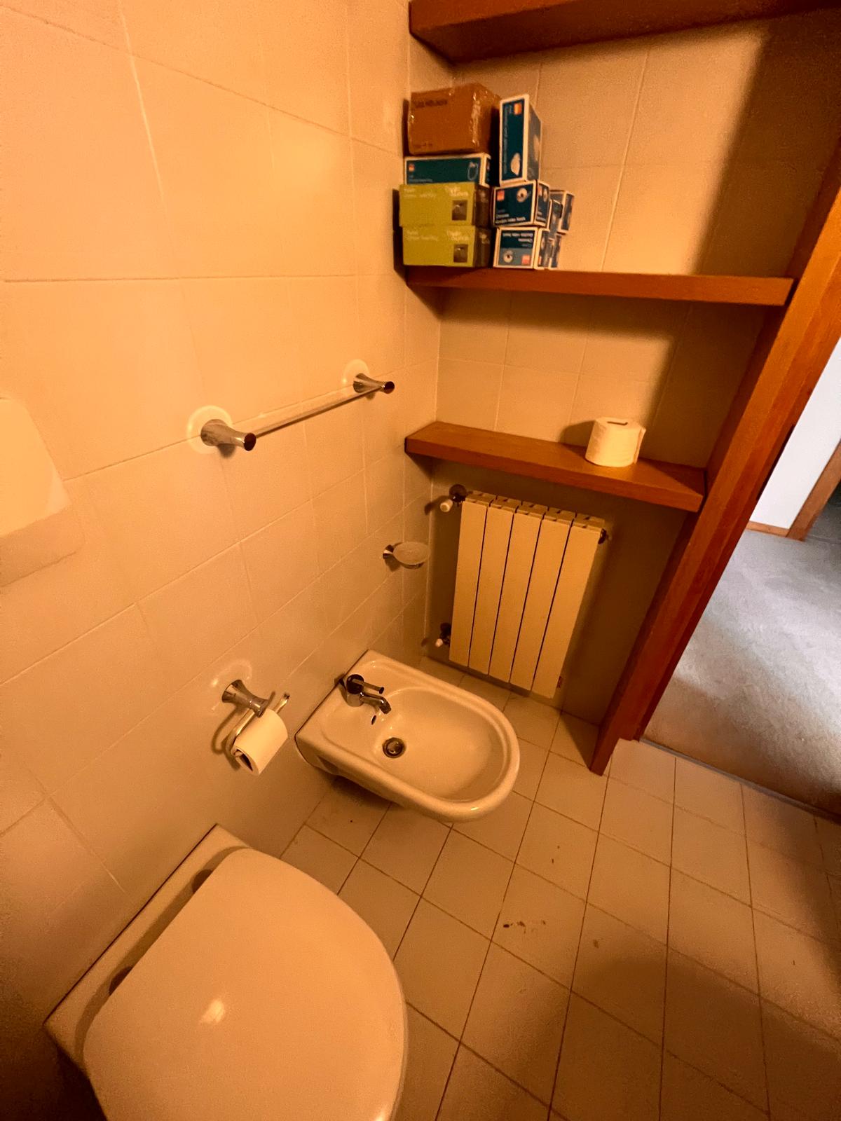 Prima realizzazione all'inizio dei lavori